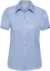 Dámska blúzka s krátkym rukávom, vzor rybia kosť - Russel, farba - light blue, veľkosť - M