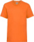 Detské tričko - FOM, farba - orange, veľkosť - 128