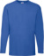 Tričko s dlhým rukávom - FOM, farba - royal blue, veľkosť - XXL