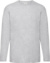 Tričko s dlhým rukávom - FOM, farba - heather grey, veľkosť - XXL