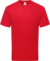 Tričko z ťažkej bio bavlny - FOM, farba - red, veľkosť - 3XL