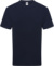 Tričko z ťažkej bio bavlny - FOM, farba - deep navy, veľkosť - M