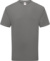 Tričko z ťažkej bio bavlny - FOM, farba - light graphite, veľkosť - 3XL