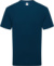 Tričko z ťažkej bio bavlny - FOM, farba - mountain blue, veľkosť - 3XL