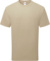 Tričko z ťažkej bio bavlny - FOM, farba - desert sand, veľkosť - 3XL