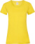 Dámske tričko - FOM, farba - yellow, veľkosť - XS