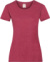 Dámske tričko - FOM, farba - vintage heather red, veľkosť - XS