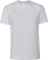 Pánske tričko s vysokou gramážou - FOM, farba - heather grey, veľkosť - 5XL