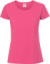 Dámske tričko z ťažkej bavlny - FOM, farba - fuchsia, veľkosť - XL