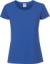 Dámske tričko z ťažkej bavlny - FOM, farba - royal blue, veľkosť - XS
