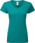 Dámske tričko z ťažkej bavlny - FOM, farba - ocean teal, veľkosť - XXL