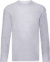 Pánske tričko s dlhým rukávom - FOM, farba - heather grey, veľkosť - L