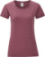 Dámske tričko - FOM, farba - heather burgundy, veľkosť - S