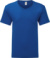 Tričko s výstrihom do V - FOM, farba - royal blue, veľkosť - XL