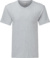 Tričko s výstrihom do V - FOM, farba - heather grey, veľkosť - M