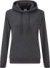 Dámska mikina s kapucňou - FOM, farba - dark heather grey, veľkosť - XL