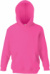 Detská mikina s kapucňou - FOM, farba - fuchsia, veľkosť - 128
