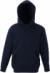 Detská mikina s kapucňou - FOM, farba - deep navy, veľkosť - 140