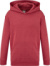 Detská mikina s kapucňou - FOM, farba - vintage heather red, veľkosť - 128