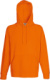 Pánska raglánová mikina s kapucňou - FOM, farba - orange, veľkosť - S