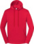 Mikina s kapucňou z hrubej bavlny - FOM, farba - red, veľkosť - XXL