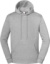 Mikina s kapucňou z hrubej bavlny - FOM, farba - athletic heather, veľkosť - 3XL