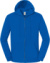 Mikina s kapucňou z ťažkej bavlny - FOM, farba - royal blue, veľkosť - XXL