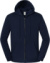 Mikina s kapucňou z ťažkej bavlny - FOM, farba - deep navy, veľkosť - 3XL