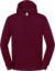 Mikina s kapucňou - FOM, farba - burgundy, veľkosť - XXL