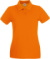 Dámske polokošeľa z piké materiálu - FOM, farba - orange, veľkosť - S
