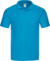 Pánske polotričko z piké materiálu - FOM, farba - azure blue, veľkosť - S