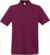 Piké polokošeľa - FOM, farba - burgundy, veľkosť - XL