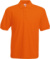 Polokošeľa Piqué - FOM, farba - orange, veľkosť - S