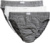 Pánske slipy, balenie po 3 ks - FOM, farba - black stripe/white/grey, veľkosť - XL