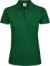 Dámska luxusná polokošeľa z ťažkého strečového piké materiálu - Tee Jays, farba - forest green, veľkosť - 3XL