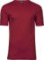 Pánske tričko Interlock - Tee Jays, farba - deep red, veľkosť - XL
