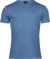 Pánske tričko Interlock - Tee Jays, farba - ocean blue, veľkosť - 3XL