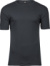 Pánske tričko Interlock - Tee Jays, farba - dark grey, veľkosť - 4XL