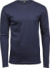 Pánske tričko Interlock s dlhým rukávom - Tee Jays, farba - navy, veľkosť - 3XL
