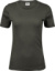 Dámske tričko Interlock - Tee Jays, farba - deep green, veľkosť - 3XL