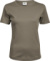Dámske tričko Interlock - Tee Jays, farba - clay, veľkosť - XL