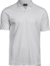 Pánske luxusné elastické polo tričko z ťažkého piké materiálu - Tee Jays, farba - white, veľkosť - XL