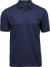 Pánska luxusná polo košeľa z ťažkého strečového piké materiálu - Tee Jays, farba - denim, veľkosť - 3XL