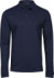 Pánske elastické polo tričko s dlhým rukávom z piké materiálu - Tee Jays, farba - navy, veľkosť - S