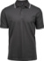 Pánske elastické polo tričko „Stripe“ z piké úpletu - Tee Jays, farba - dark grey/white, veľkosť - XL