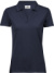 Dámske luxusné piké polo tričko s výstrihom do V - Tee Jays, farba - navy, veľkosť - M