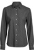 Džínsová blúzka s dlhým rukávom - Tee Jays, farba - black denim, veľkosť - S