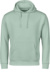 Mikina s kapucňou z hrubej bavlny "Unlabeled" - Tee Jays, farba - mint, veľkosť - 3XL