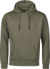 Mikina s kapucňou z hrubej bavlny "Unlabeled" - Tee Jays, farba - moss, veľkosť - XXL