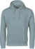 Mikina s kapucňou z hrubej bavlny "Unlabeled" - Tee Jays, farba - misty blue, veľkosť - XL